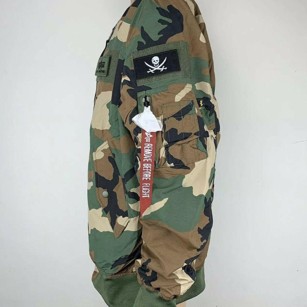 Alpha Industries L2B Flex‎ Jacket Flight Reversible - Picture 6 of 10